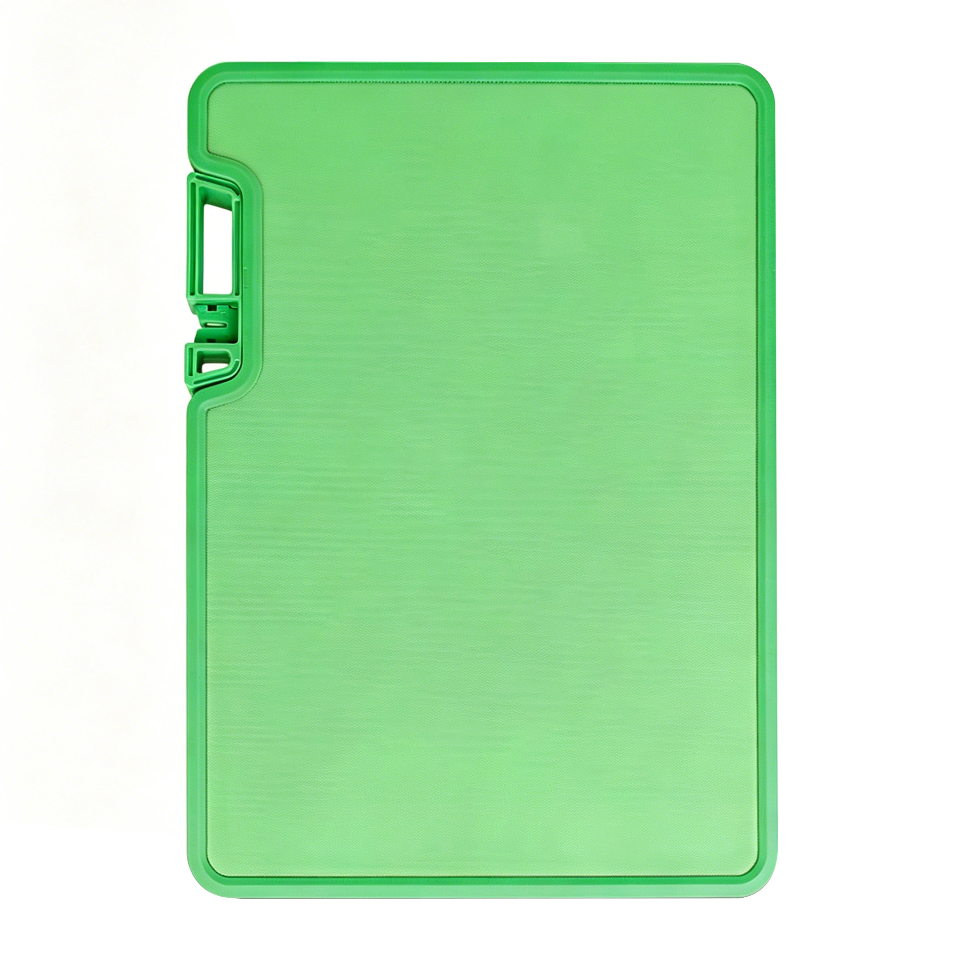 Dual-Sided Cutting Board with Built-in Knife Sharpener & Garlic Grinder